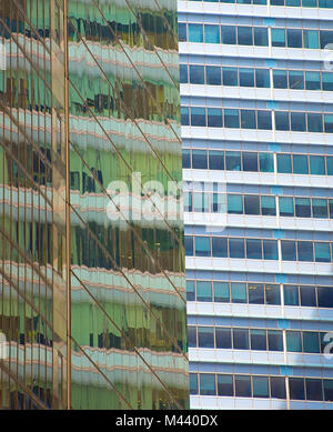 Architecture d'affaires moderne. skyscrapes à Singapour. Contexte Banque D'Images