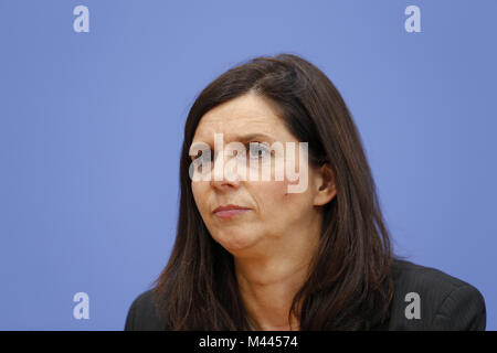 Conférence de presse vert- Haus der Bundespressekonferenz - à Berlin. Banque D'Images