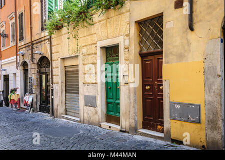 Vieilles rues de Rome, Italie Banque D'Images