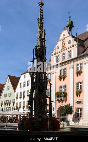 La ville de Rottenburg am Neckar, Bade-Wurtemberg, Allemagne Banque D'Images