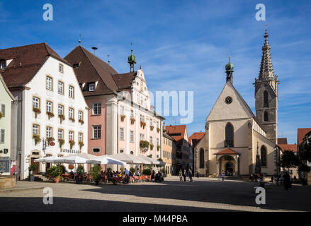 La ville de Rottenburg am Neckar, Bade-Wurtemberg, Allemagne Banque D'Images