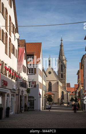 La ville de Rottenburg am Neckar, Bade-Wurtemberg, Allemagne Banque D'Images