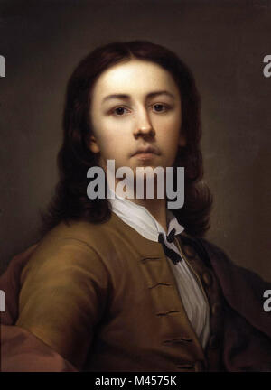 Anton Raphael Mengs - Self Portrait Banque D'Images