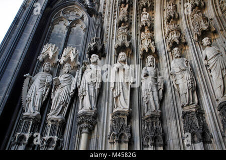 Chemin de Saint-Jacques à Cologne Banque D'Images