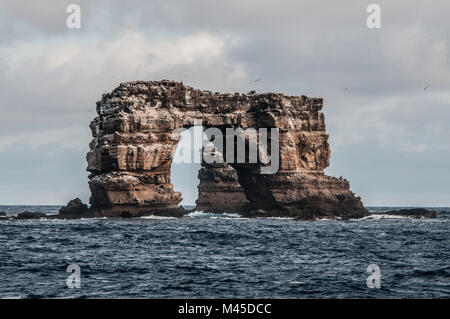 L'arche de Darwin, Darwin, de l'île Seymour, Galapagos, Equateur, Amérique du Sud Banque D'Images