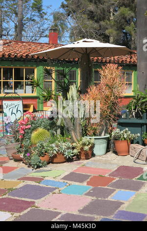 Le Village Espagnol Art Centre à Balboa Park Banque D'Images