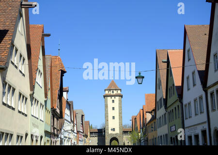 Potence tower à Rothenburg ob der Tauber, Allemagne Banque D'Images