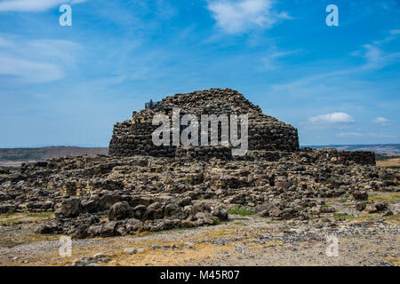 Unesco world heritage site, Su Nuraxi nuragiques, site archéologique de Barumini,Sardaigne,Italie Banque D'Images