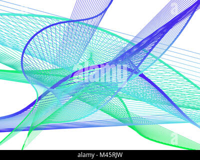Lumineux et dynamique spirale linéaire avec des Greadient Banque D'Images