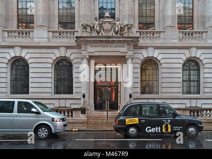 L'Institution des ingénieurs civils à Londres Banque D'Images