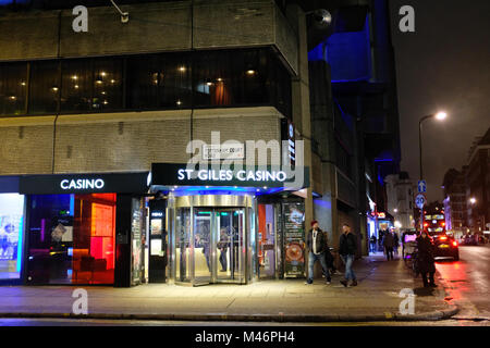 CASINO ST GILES, Tottenham Court Road, London, England, UK Banque D'Images