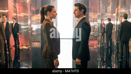 Mission : Impossible - Fallout est un film d'action américain à venir espionner écrit, réalisé et co-produit par Christopher McQuarrie. C'est le sixième opus de la série de film Mission : Impossible et stars Tom Cruise, Ving Rhames, Rebecca Ferguson, Simon Pegg, Michelle Monaghan, Alec Baldwin et Sean Harris. Cette photo est pour un usage éditorial uniquement et est l'auteur de la société film et/ou le photographe attribué par le film ou la société de production et ne peut être reproduite que par des publications dans le cadre de la promotion du film ci-dessus. Un crédit obligatoire de la société cinématographique Banque D'Images