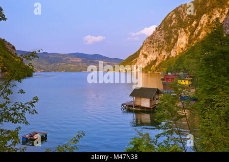 Drina - parc naturel national de Serbie Banque D'Images