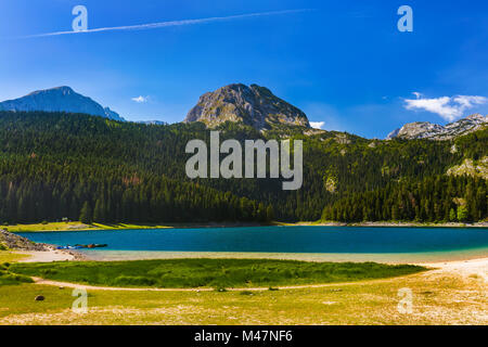 Crno Jezero (Lac Noir) dans le Durmitor - Monténégro Banque D'Images