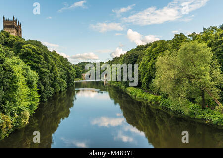 Durham - River porter dans la soirée Banque D'Images