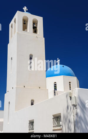 Église de Oia, Santorin Banque D'Images