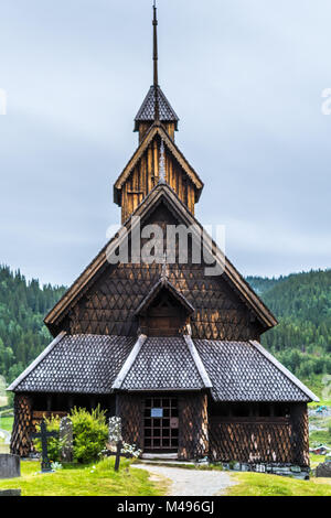 Église de Eidsborg Banque D'Images