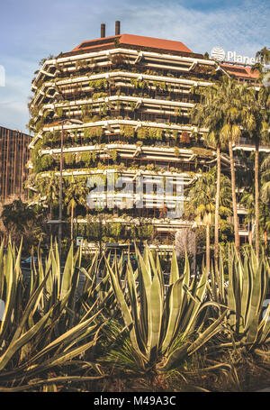 Immeuble de bureaux à Barcelone Banque D'Images