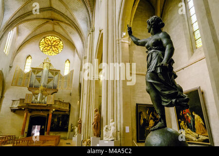 Dans l'église des Augustins Musée, Toulouse, France Banque D'Images