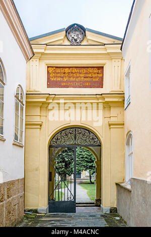 Salzbourg (Autriche) : St Sébastien cimetière avec des voûtes et des charniers ; Salzbourg (Österreich) Sebastiansfriedhof : St. Banque D'Images