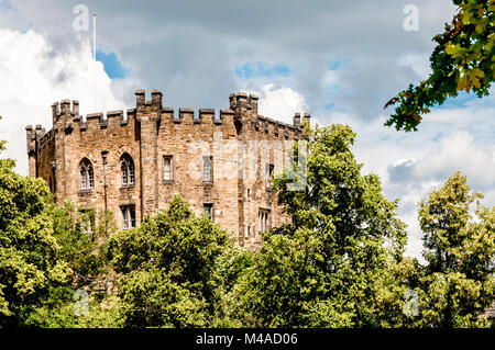 Université de Durham, situé dans le château, près de la cathédrale ; la troisième plus ancienne université en Angleterre, Banque D'Images