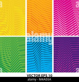 Ensemble de milieux minimaliste géométrique abstraite- 10 EPS vectoriel Illustration de Vecteur
