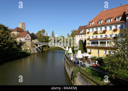 Lauffen am Neckar, Bade-Wurtemberg, Allemagne, Europa Banque D'Images