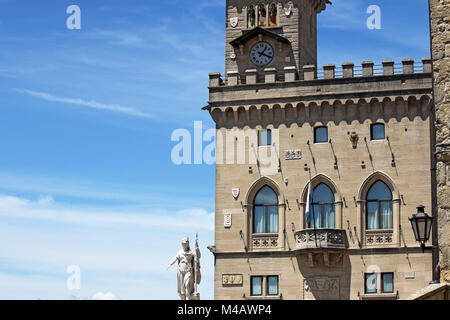 Statue de la liberté San Marino Banque D'Images