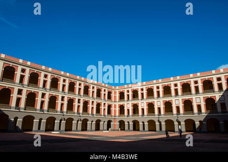 Caserne Ballaja - Musée des Amériques met en lumière l'art populaire coloré,vue du patrimoine mondial de l'Unesco la vieille ville de San Juan, Porto Rico,Caraïbes Banque D'Images