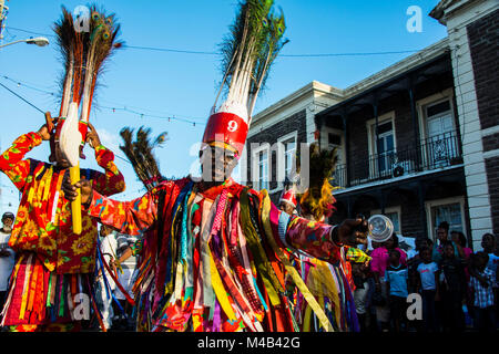 Carnaval à Basseterre, St. Kitts et Nevis,Caraïbes Banque D'Images