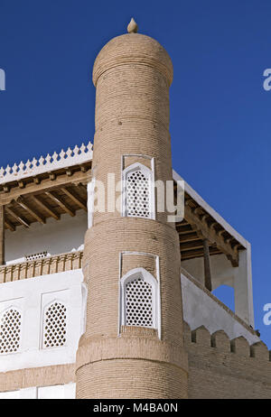 Forteresse Ark gate à Boukhara, Ouzbékistan Banque D'Images