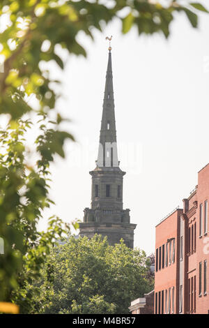 L'église St Paul, le quartier des bijoutiers de Birmingham, Angleterre Banque D'Images