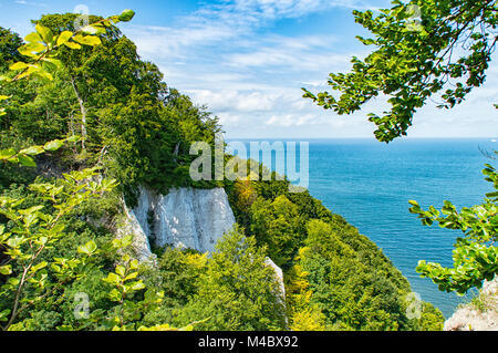 Falaises de craie de Rügen Banque D'Images