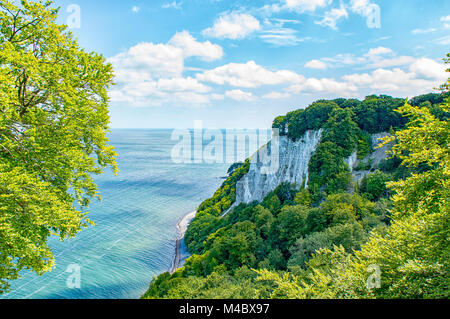 Falaises de craie de Rügen Banque D'Images