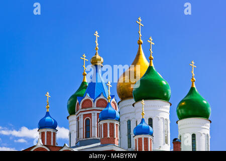 Eglises de Kolomna Kremlin - région de Moscou - Russie Banque D'Images