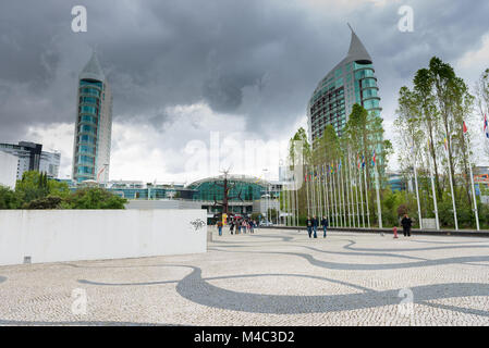 Parque das Nações (Parc des Nations) à Lisbonne Banque D'Images