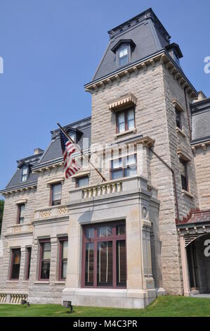Chateau-sur-Mer à Newport, Rhode Island Banque D'Images
