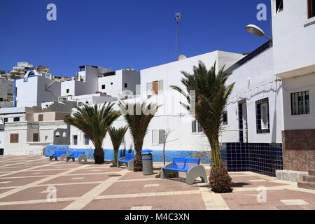 Street view en Las Playitas Village sur l'île de Fuerteventura Banque D'Images