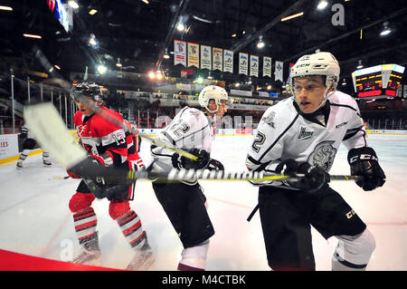 Olympiques Gatineau Ottawa Vs 67s Banque D'Images