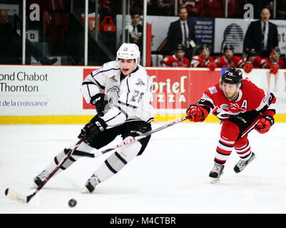 Olympiques Gatineau Ottawa Vs 67s Banque D'Images