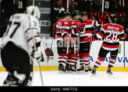 Olympiques Gatineau Ottawa Vs 67s Banque D'Images