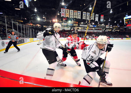 Olympiques Gatineau Ottawa Vs 67s Banque D'Images