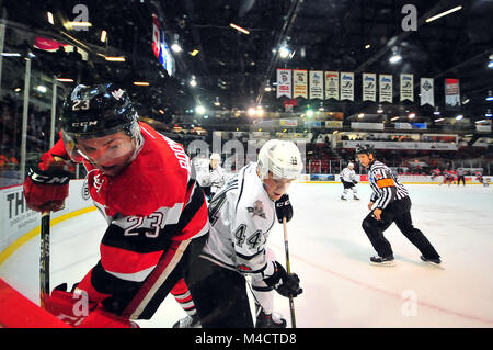 Olympiques Gatineau Ottawa Vs 67s Banque D'Images