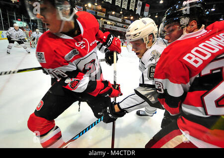 Olympiques Gatineau Ottawa Vs 67s Banque D'Images