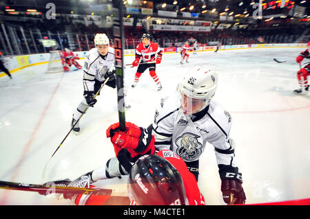 Olympiques Gatineau Ottawa Vs 67s Banque D'Images