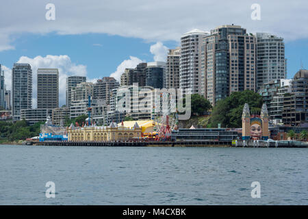 Luna Park Sydney Australie Banque D'Images