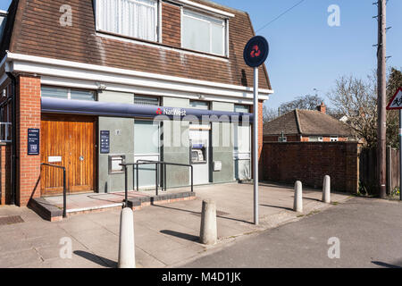 Succursale de la banque NatWest dans Mortimer, Berkshire. La Banque mondiale ont annoncé que la direction générale sera close le 25 juin 2018. Banque D'Images