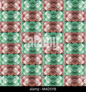 Vérifier moderne coloré motif transparent Banque D'Images