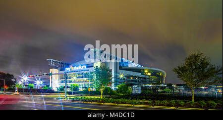 Avril 2017 hOUSTON tEXAS - Houston Texas NRG Football Stadium Banque D'Images