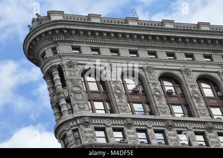 Flatiron Building à New York City Banque D'Images